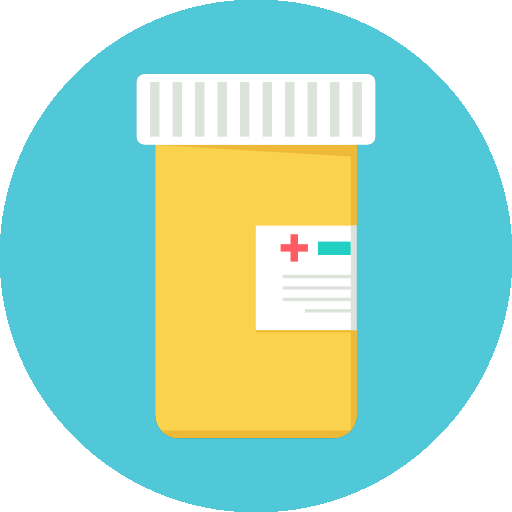 Icon of a medicine pill bottle